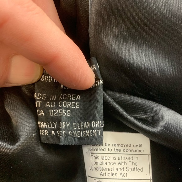 Vintage Danier sport leather coat 90s purple size medium Moto style - Picture 10 of 15